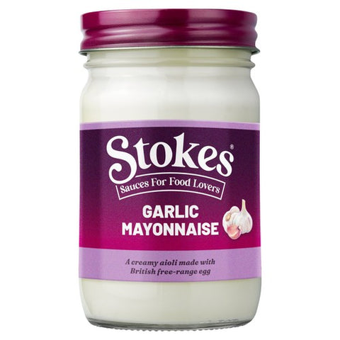 Stokes Garlic Mayonnaise 345g (Pack of 2)