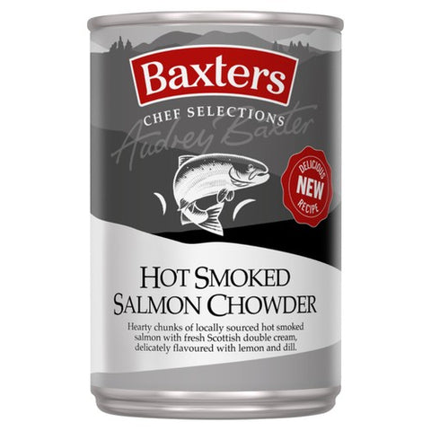 Baxters Luxury Hot Smoked Salmon Chowder 400g (Pack of 2)