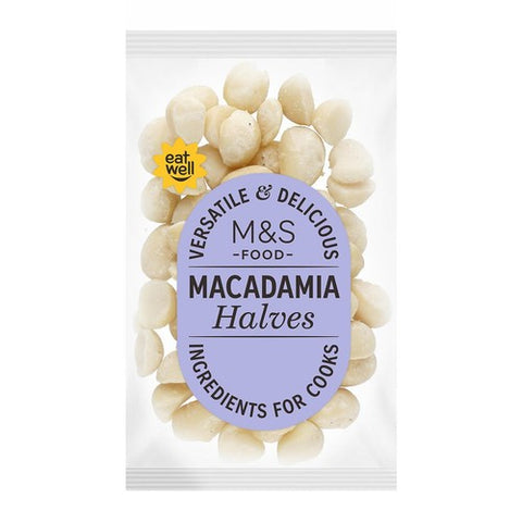 M&S Macadamia Halves 100g (Pack of 3)