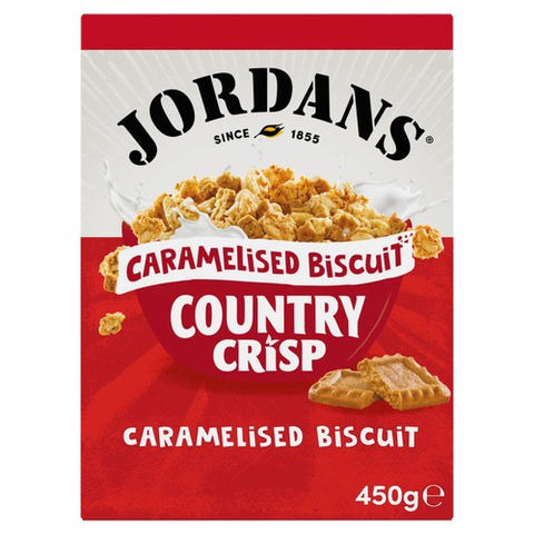Jordans Country Crisp Caramelised Biscuit - Special Edition 450g (Pack of 3)