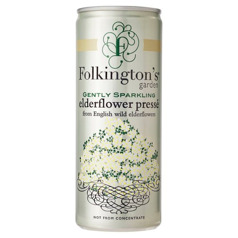 Folkington's Elderflower presse 250ml (Pack of 6)