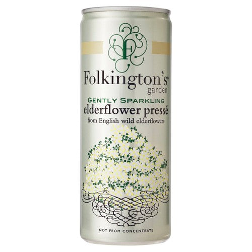 Folkington's Elderflower presse 250ml (Pack of 6)