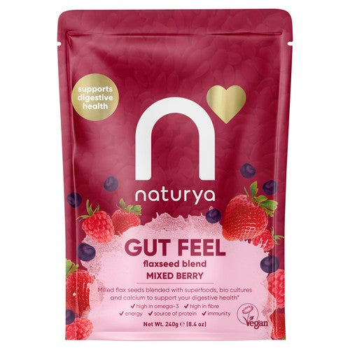 Naturya Gut Feel Mixed Berry Flaxseed Blend 240g (Pack of 3)