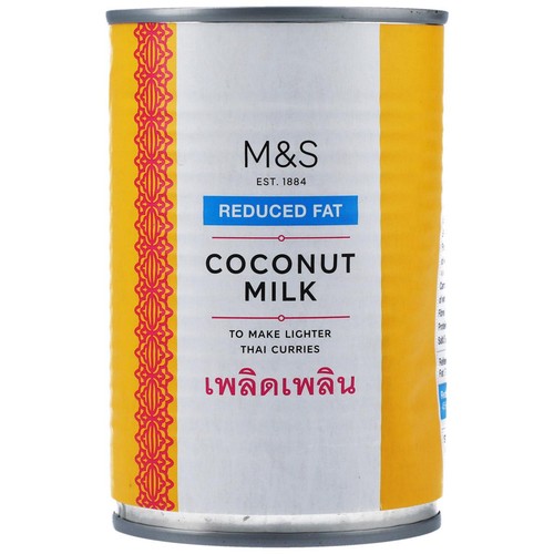M&S Reduced Fat Coconut Milk 400ml (Pack of 3)