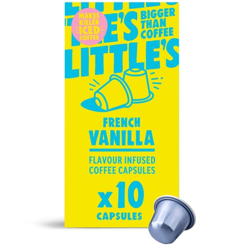 Little's French Vanilla Nespresso Compatible Capsules, 10 pods pack (Pack 3)
