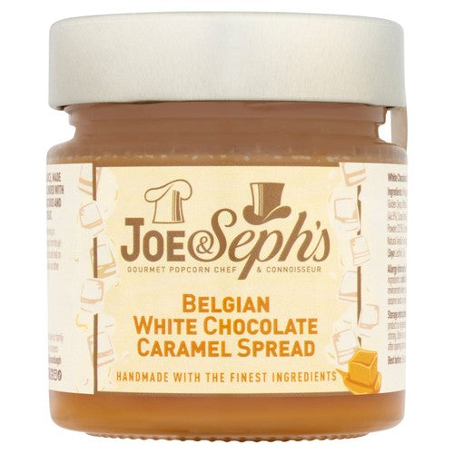 Joe & Seph's White Chocolate Caramel Spread 230g (Pack of 2)