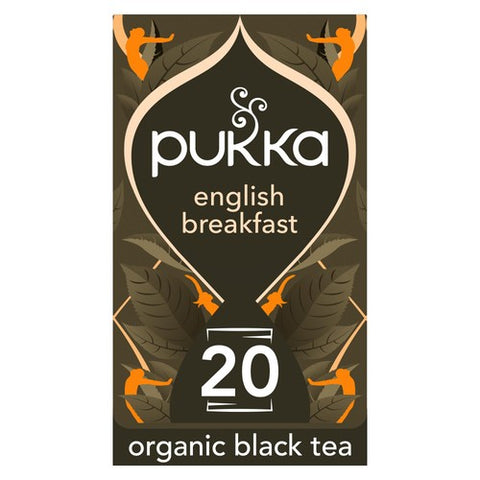 Pukka Organic English Breakfast Tea 20 20's (Pack 3)