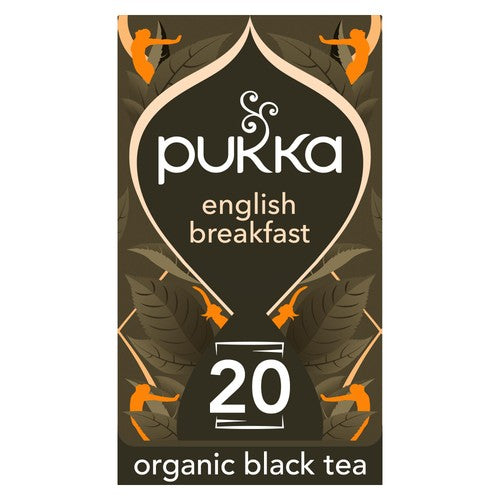 Pukka Organic English Breakfast Tea 20 20's (Pack 3)