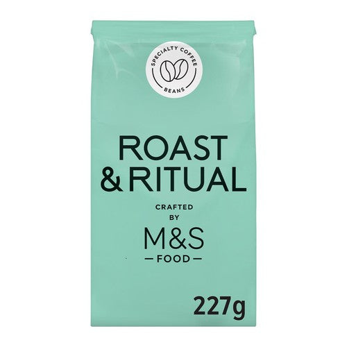 M&S Roast & Ritual Coffee Beans 227g (Pack of 2)