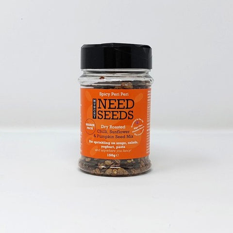 Munchy Seeds Spicy Peri Peri Seeds Shaker 150g (Pack of 3)