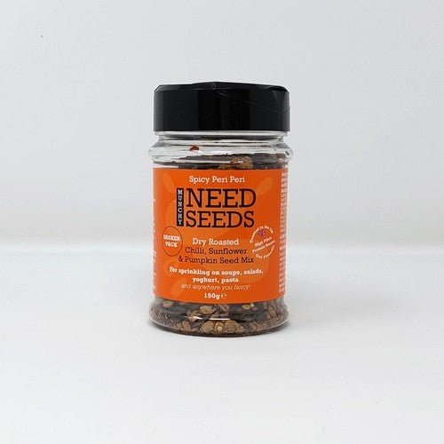 Munchy Seeds Spicy Peri Peri Seeds Shaker 150g (Pack of 3)