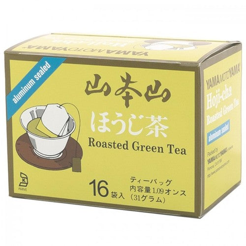 Yamamotoyama Hoji Cha Green Teabag 16's (Pack of 3)