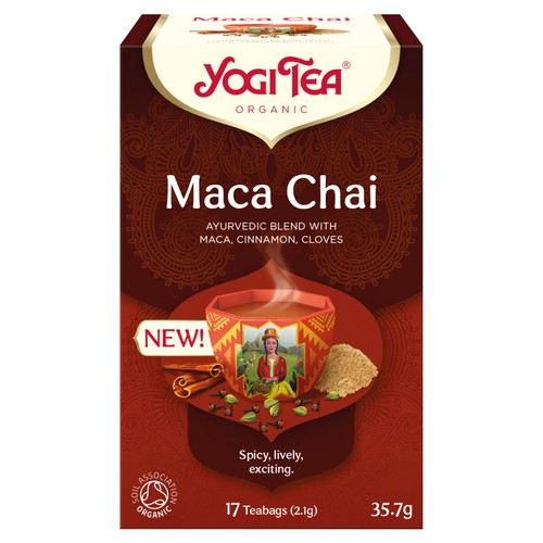 Yogi Tea Maca Chai Organic 17's (Pack of 3)