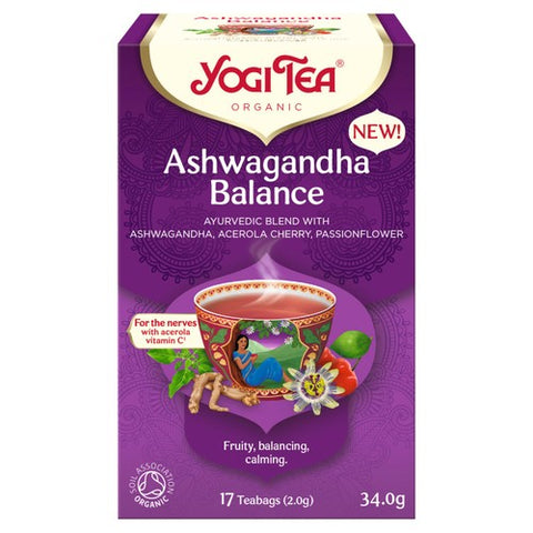Yogi Tea Organic Ashwagandha Balance 17's (Pack of 3)
