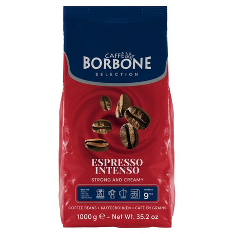 Caffe Borbone Espresso Intensity 9 Coffee Beans 1kg (Pack of 2)