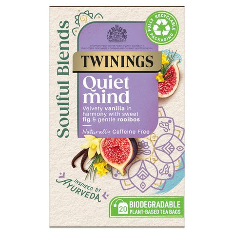 Twinings Soulful Blends Quiet Mind 20's (Pack of 3)
