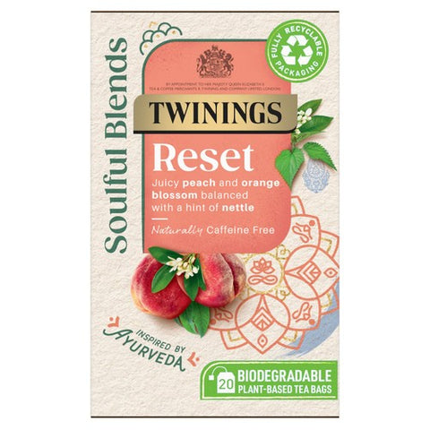 Twinings Soulful Blends Reset 20's (Pack of 3)
