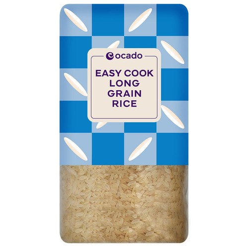Ocado Easy Cook Long Grain Rice 1kg (Pack of 3)