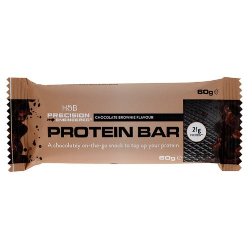 H&B Precision Engineered Protein Bar Belgian Brownie 60g (Pack of 3)