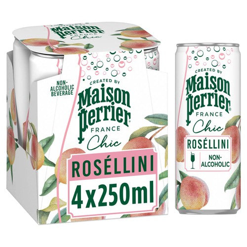 Maison Perrier Chic Rosellini 4 x 250ml (Pack of 2)