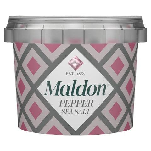 Maldon Pepper Sea Salt 50g (Pack of 2)