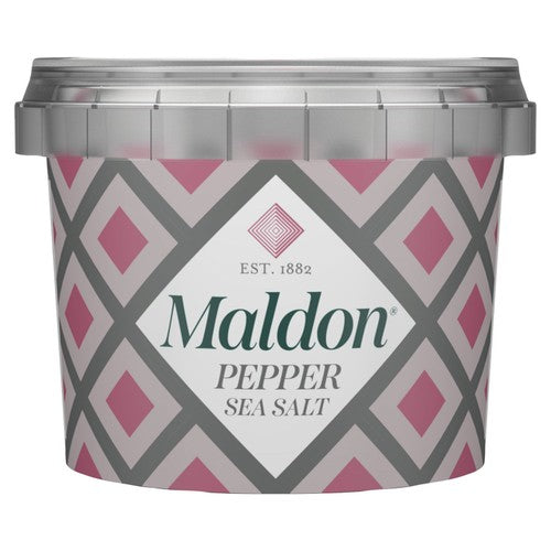 Maldon Pepper Sea Salt 50g (Pack of 2)