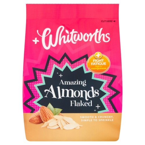 Whitworths Flaked Almonds 150g (Pack of 3)
