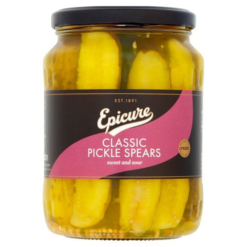 Epicure Classic Pickle Spears 670g (Pack of 2)