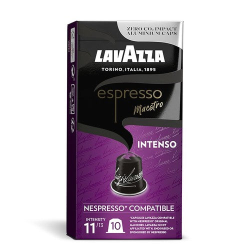 Lavazza Espresso Intenso Nespresso Capsules, 10 pods pack (Pack 3)