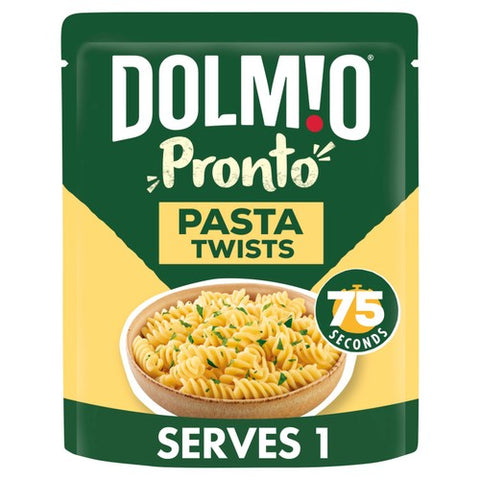 Dolmio Twists Pouch Fusilli Microwave Pasta 200g (Pack of 3)