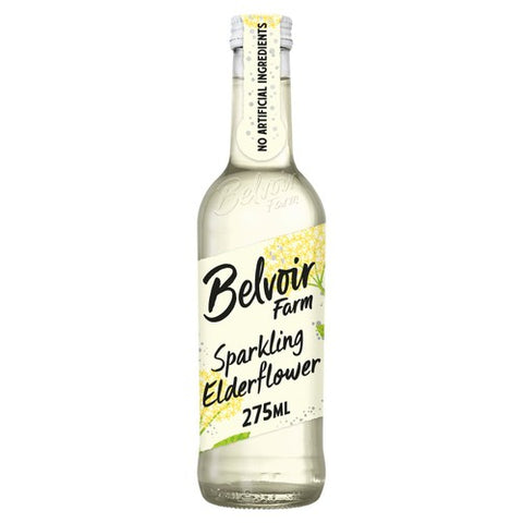 Belvoir Sparkling Elderflower 275ml (Pack of 6)