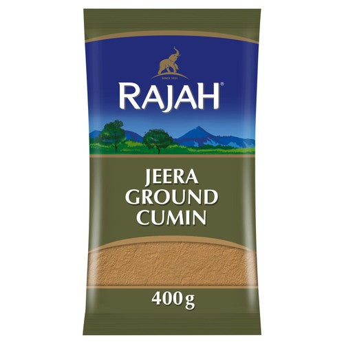 Rajah Spices Jeera Ground Cumin Powder 400g (Pack of 2)