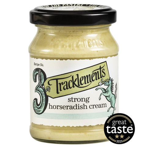 Tracklements Strong Horseradish Cream 140g (Pack of 2)