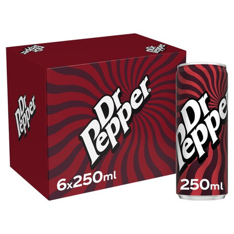 Dr Pepper 6 x 250ml (Pack of 2)