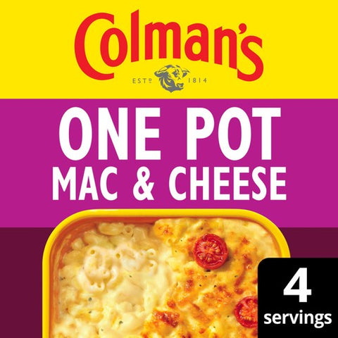 Colman's One Pot Mac & Cheese Recipe Mix 40g (Pack of 2)