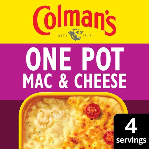 Colman's One Pot Mac & Cheese Recipe Mix 40g (Pack of 2)