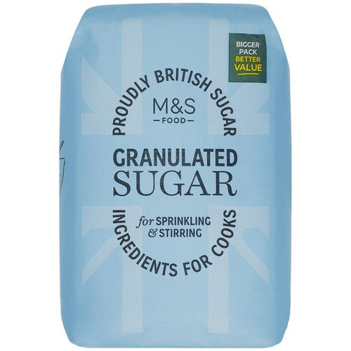M&S Granulated Sugar 2kg (Pack of 2)