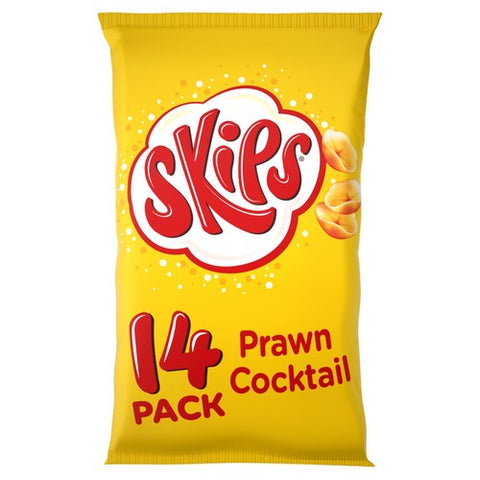 Skips Prawn Cocktail Multipack Crisps 14 x 13.1g (Pack of 3)