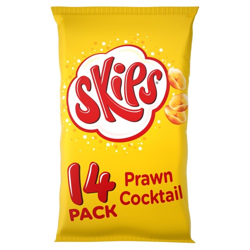 Skips Prawn Cocktail Multipack Crisps 14 x 13.1g (Pack of 3)