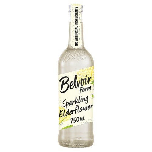 Belvoir Sparkling Elderflower Presse 750ml (Pack of 2)