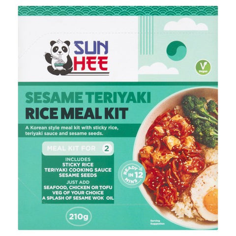 Sun Hee Sesame Teriyaki Rice Meal Kit 210g (Pack of 2)