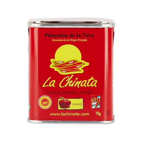 Brindisa La Chinata Sweet Smoked Paprika D.O.P 70g (Pack of 2)
