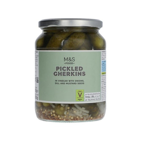 M&S Gherkins 650g (Pack of 2)