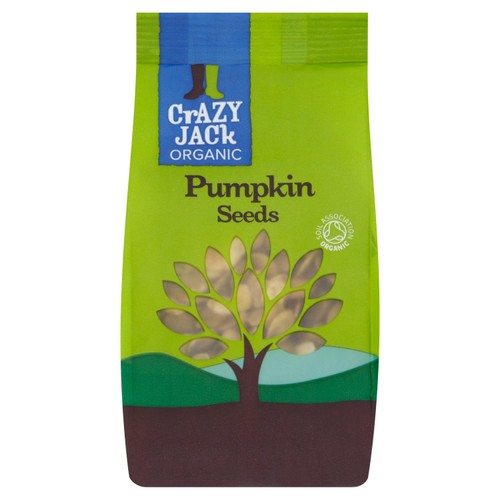 Crazy Jack Organic Pumpkin Seeds 100g (Pack of 3)