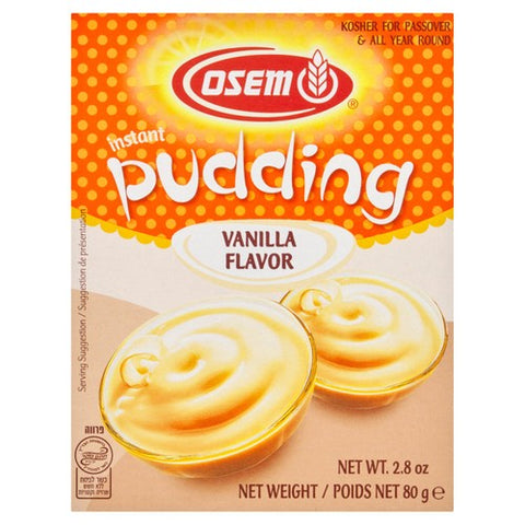 Osem Vanilla Instant Pudding 80g (Pack of 3)