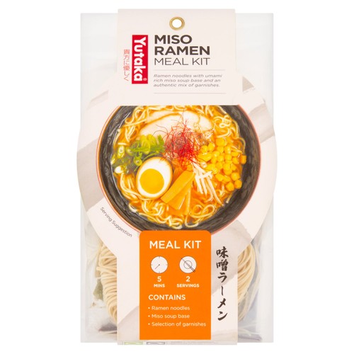 Yutaka Miso Ramen Meal Kit 184g (Pack of 2)