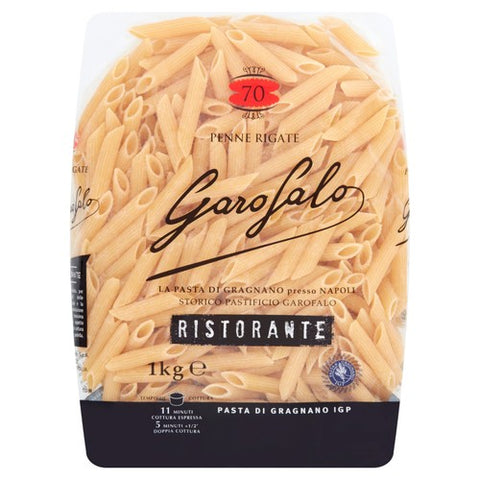 Garofalo Penne Rigate Pasta 1kg (Pack of 2)
