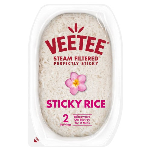 Veetee Heat & Eat Sticky Rice 300g (Pack of 3)