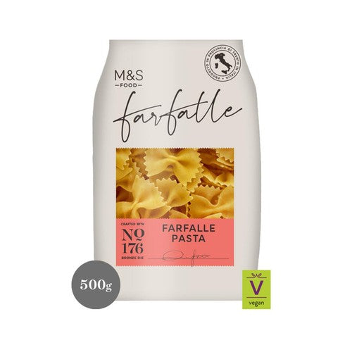 M&S Made In Italy Farfalle Pasta 500g (Pack of 3)