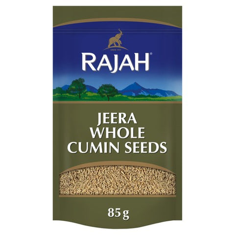 Rajah Spices Whole Cumin Jeera Seeds 85g (Pack of 2)